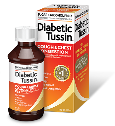 Diabetic Tussin Cough Chest Congestion DM