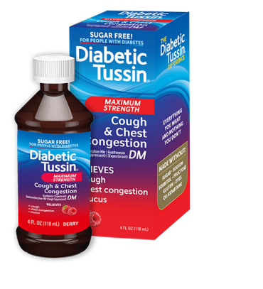 Diabetic Tussin Max Strength Cought and Cheast Congestioin